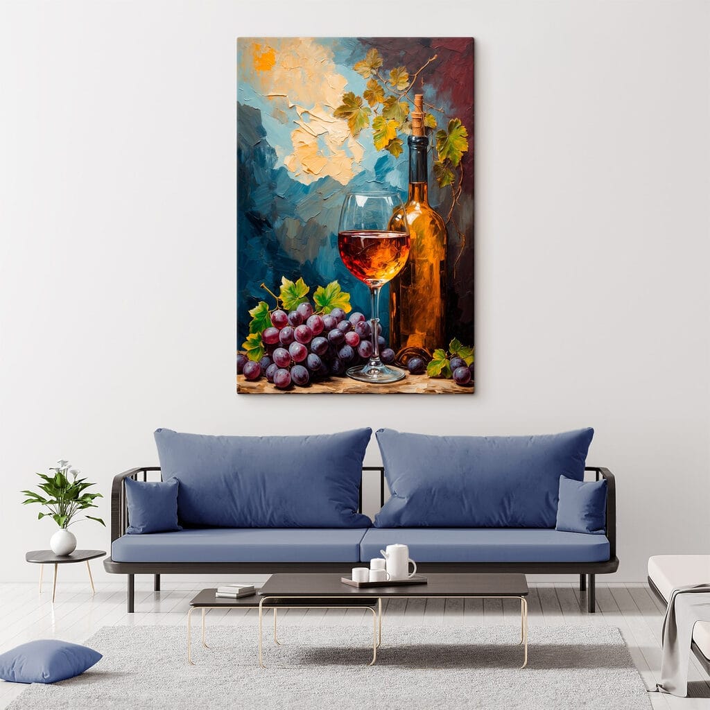 Vin lângă struguri violet — interior 2
