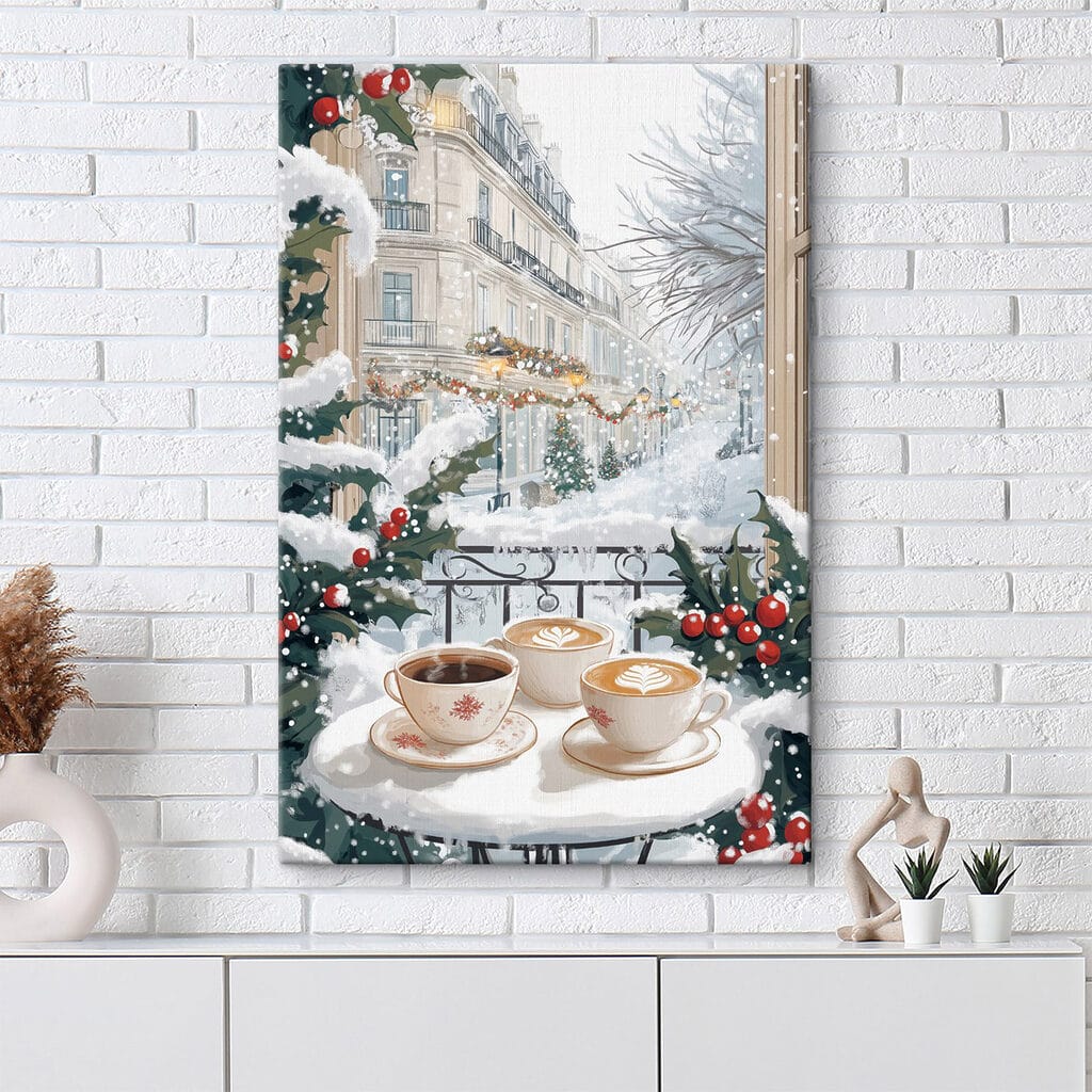 Cafea în zăpadă — interior 1
