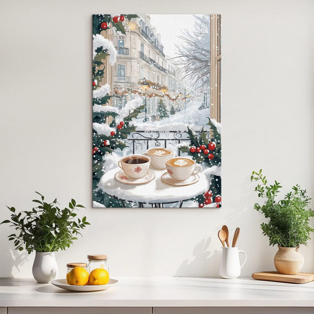 Cafea în zăpadă — interior 2