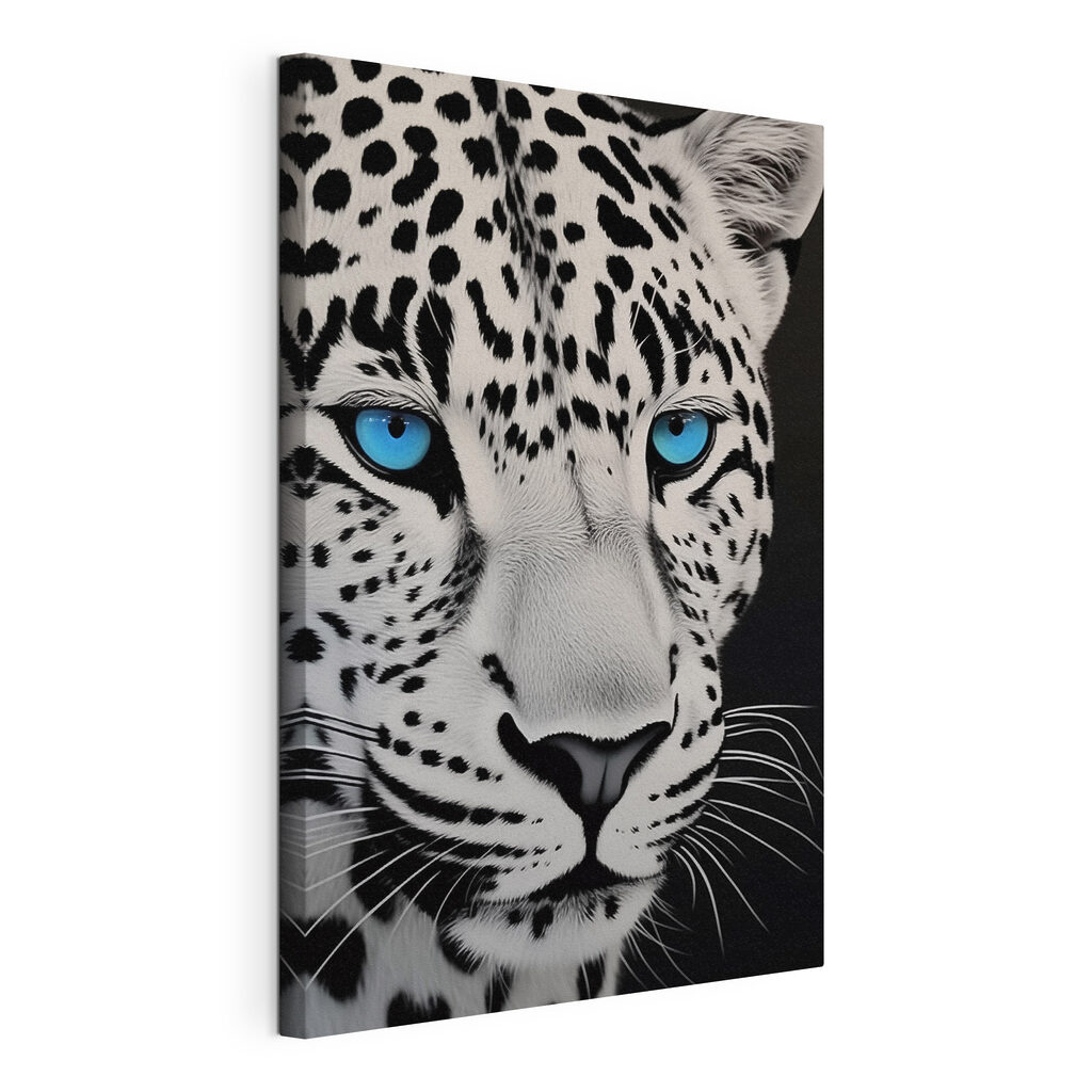 Leopard cu ochi albaștri — vizualizare produs