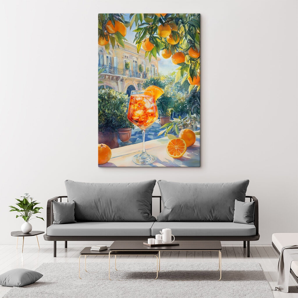 Aperitiv cu portocale — interior 2