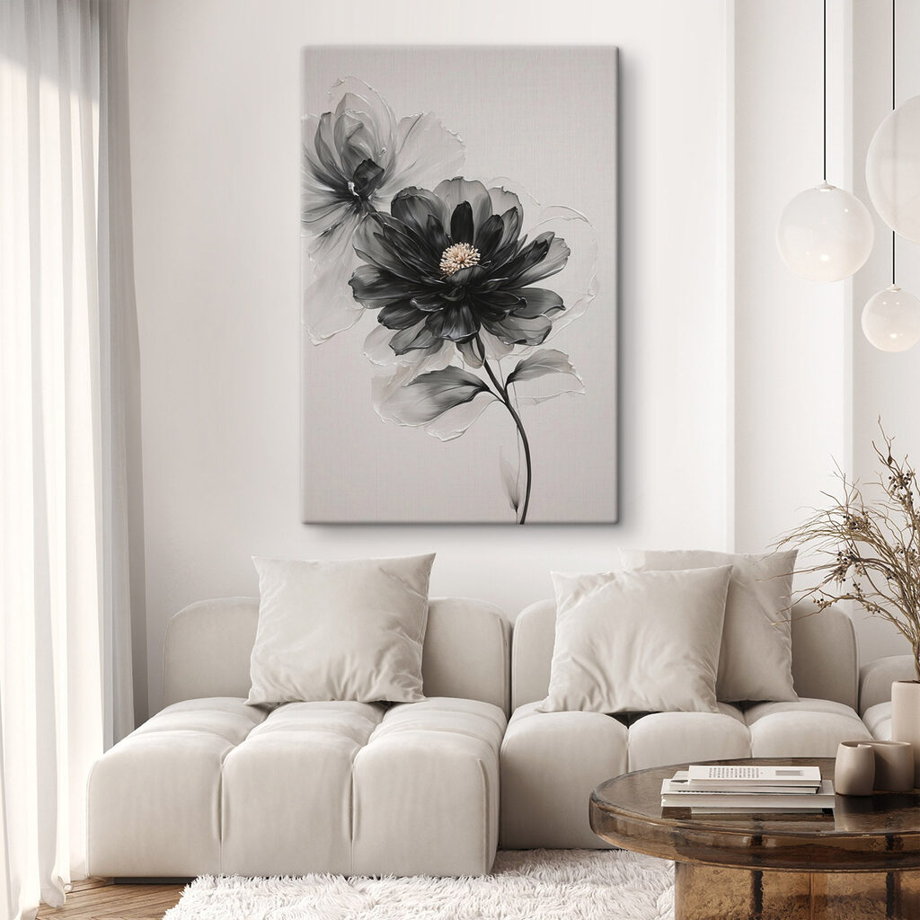 Floare neagră, gri fumuriu — interior 2