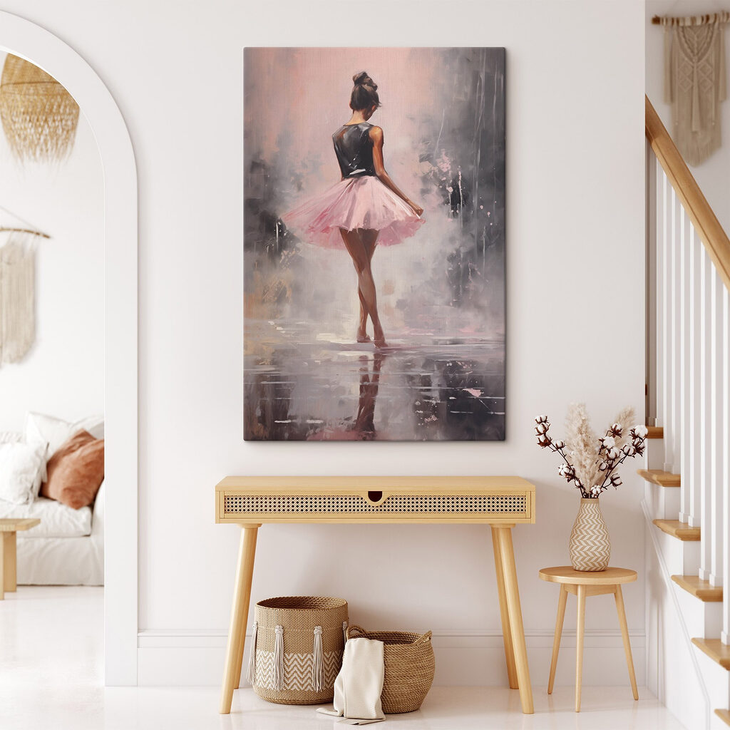 Balerină cu tutu roz — interior 2