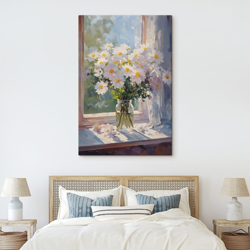 Margarete pe pervaz însorit — interior 2