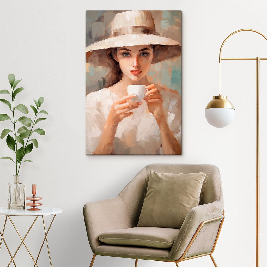 Cafea sub pălărie — interior 2