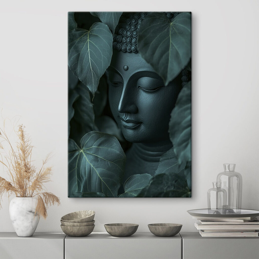 Buddha printre frunze — interior 2