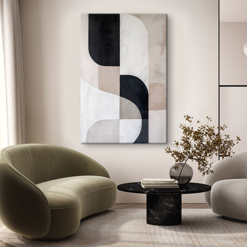 Curbe negre pe nisip — interior 2