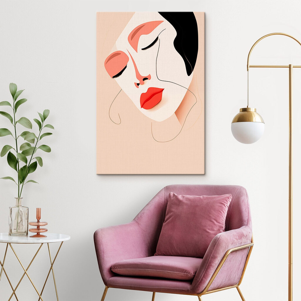 Chip înclinat cu buze — interior 1