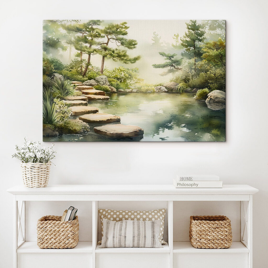 Trepte peste iaz — interior 2