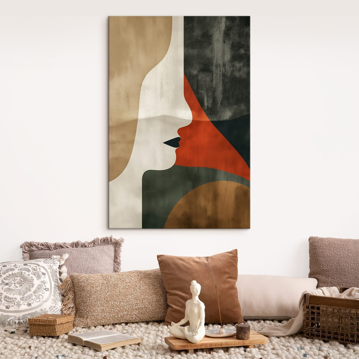 Față și abstracție — interior 1