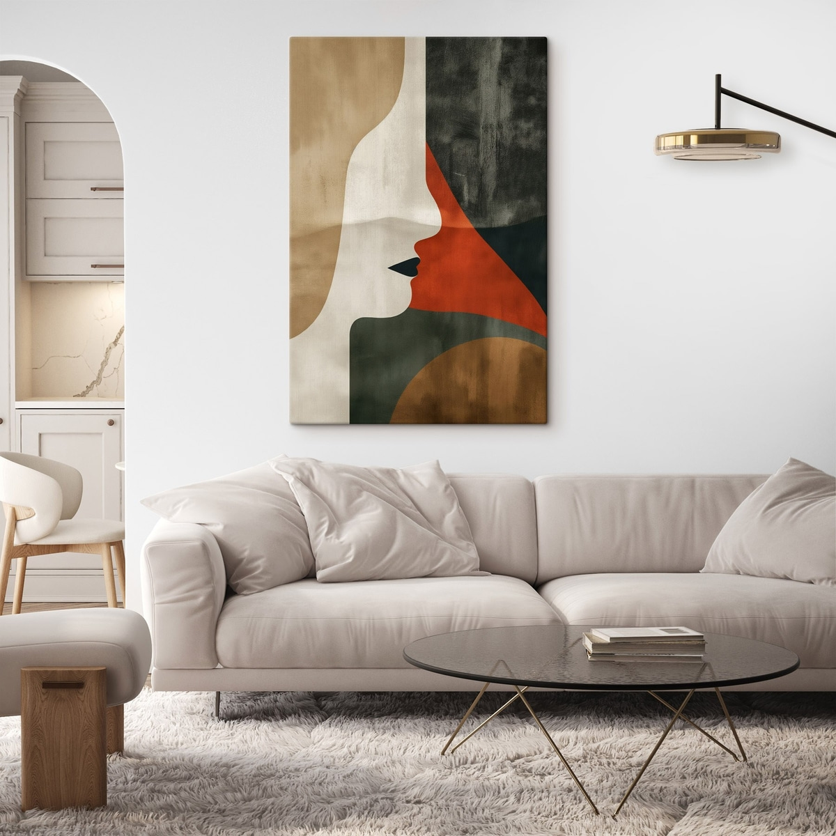 Față și abstracție — interior 2