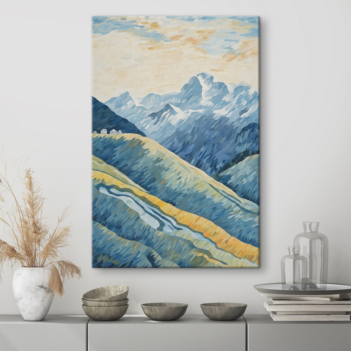 Peisaj montan — interior 1