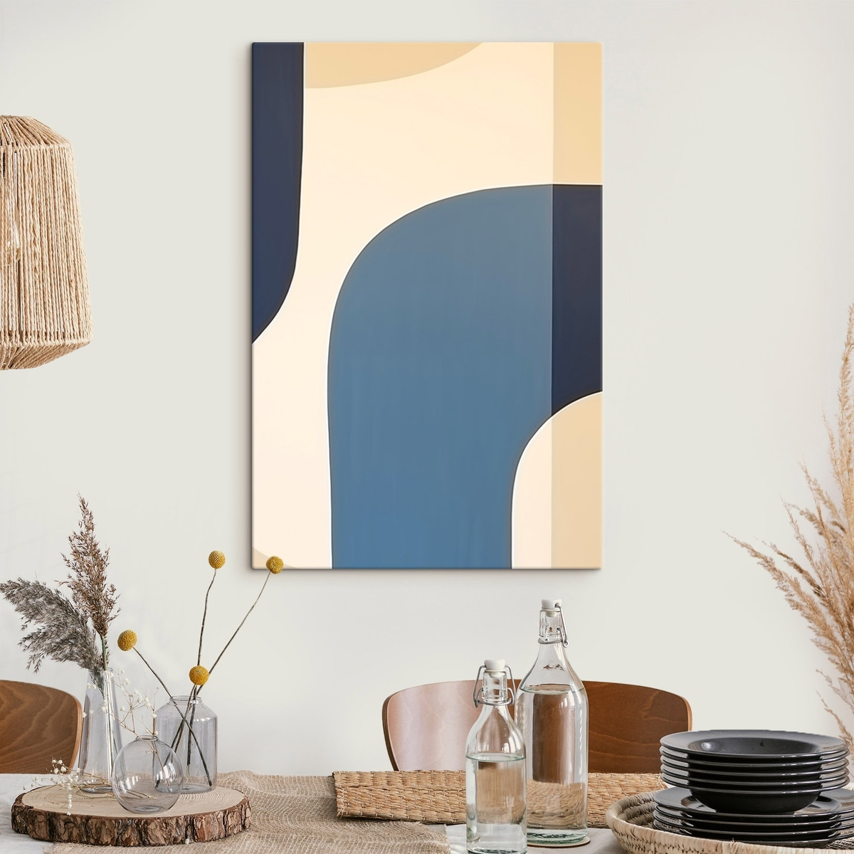 Valuri abstracte — interior 1