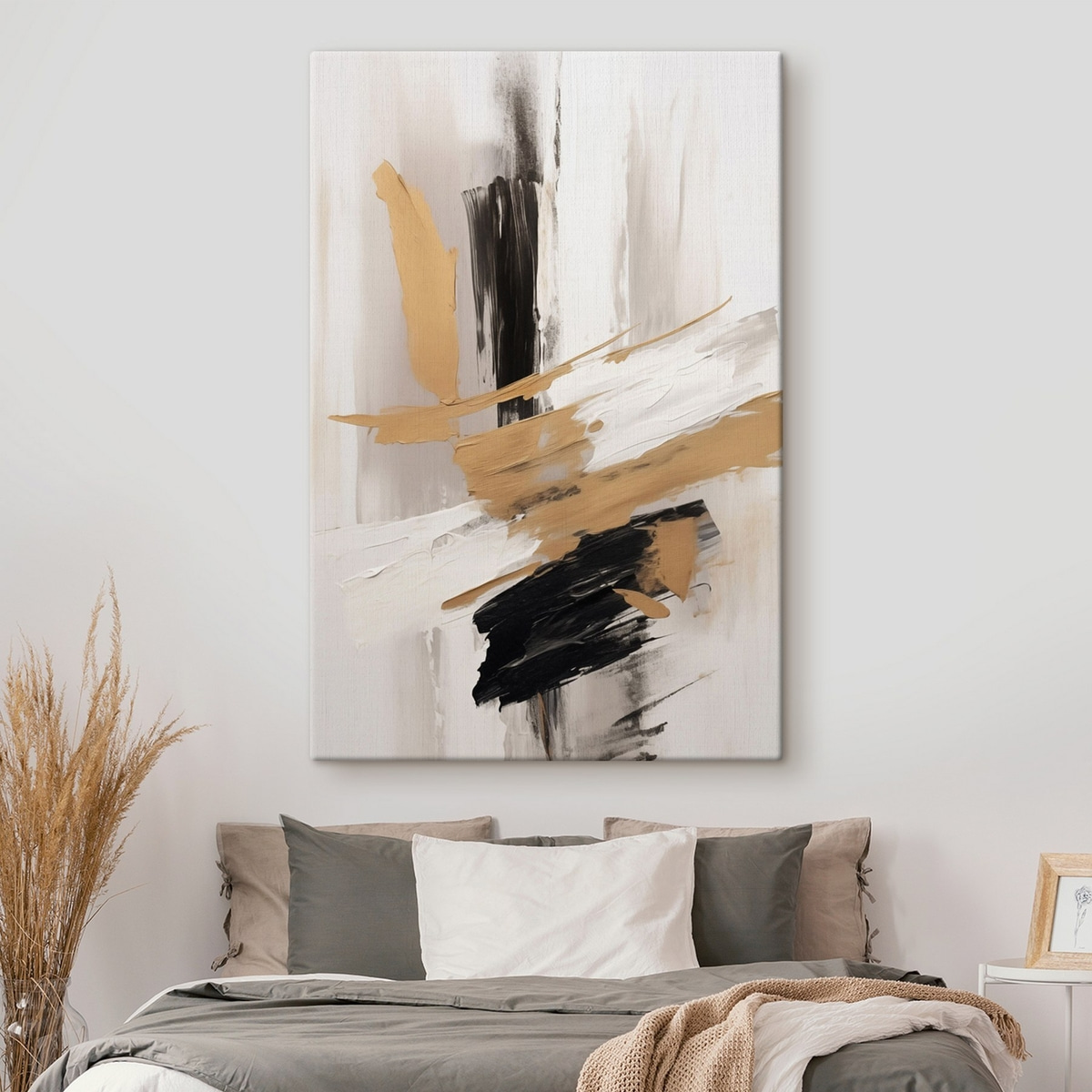 Abstracție modernă în tușe — interior 1