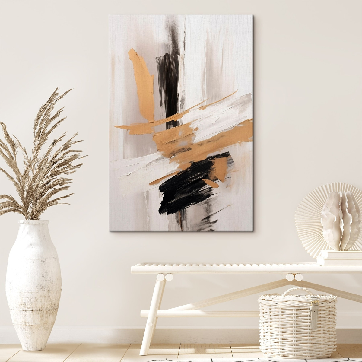 Abstracție modernă în tușe — interior 2