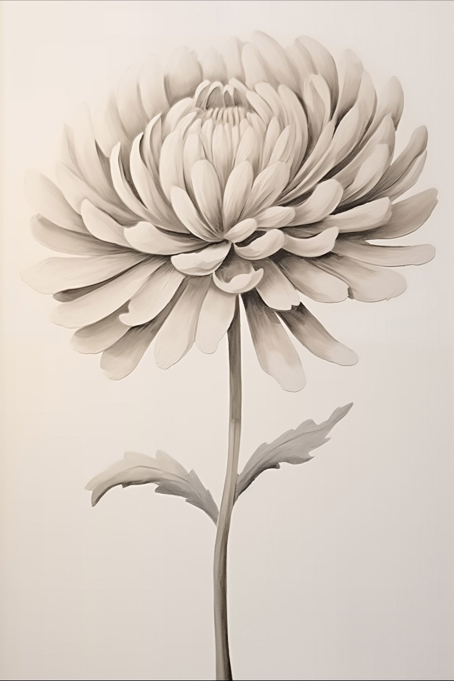 Floare mare — design complet