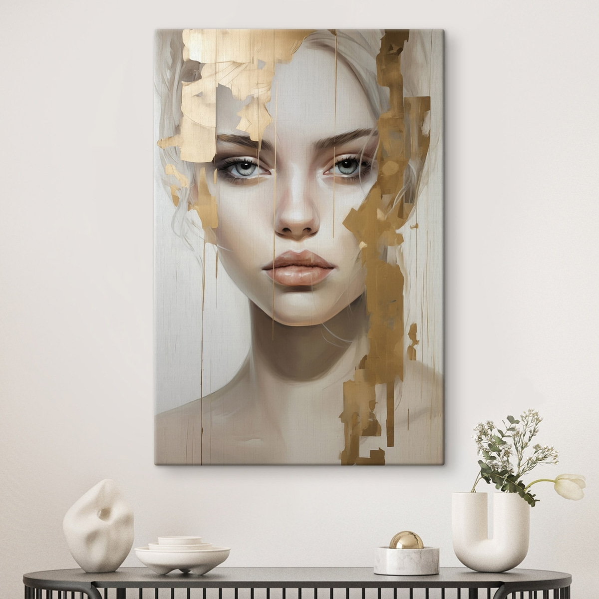Portret abstract — interior 1