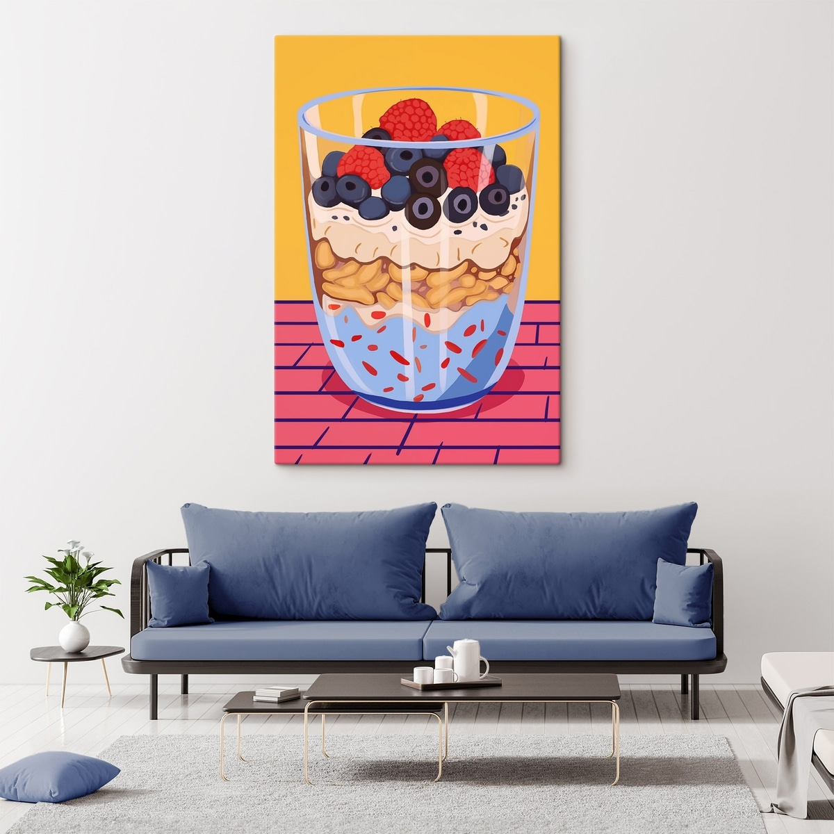 Iaurt cu fructe — interior 1