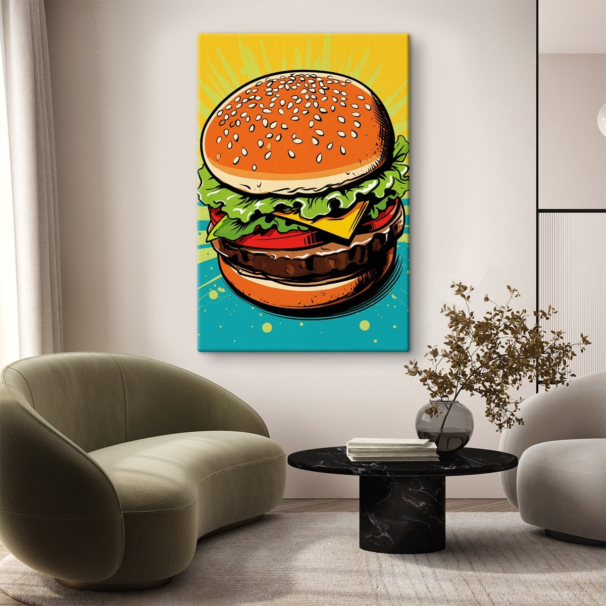 Burger — interior 1