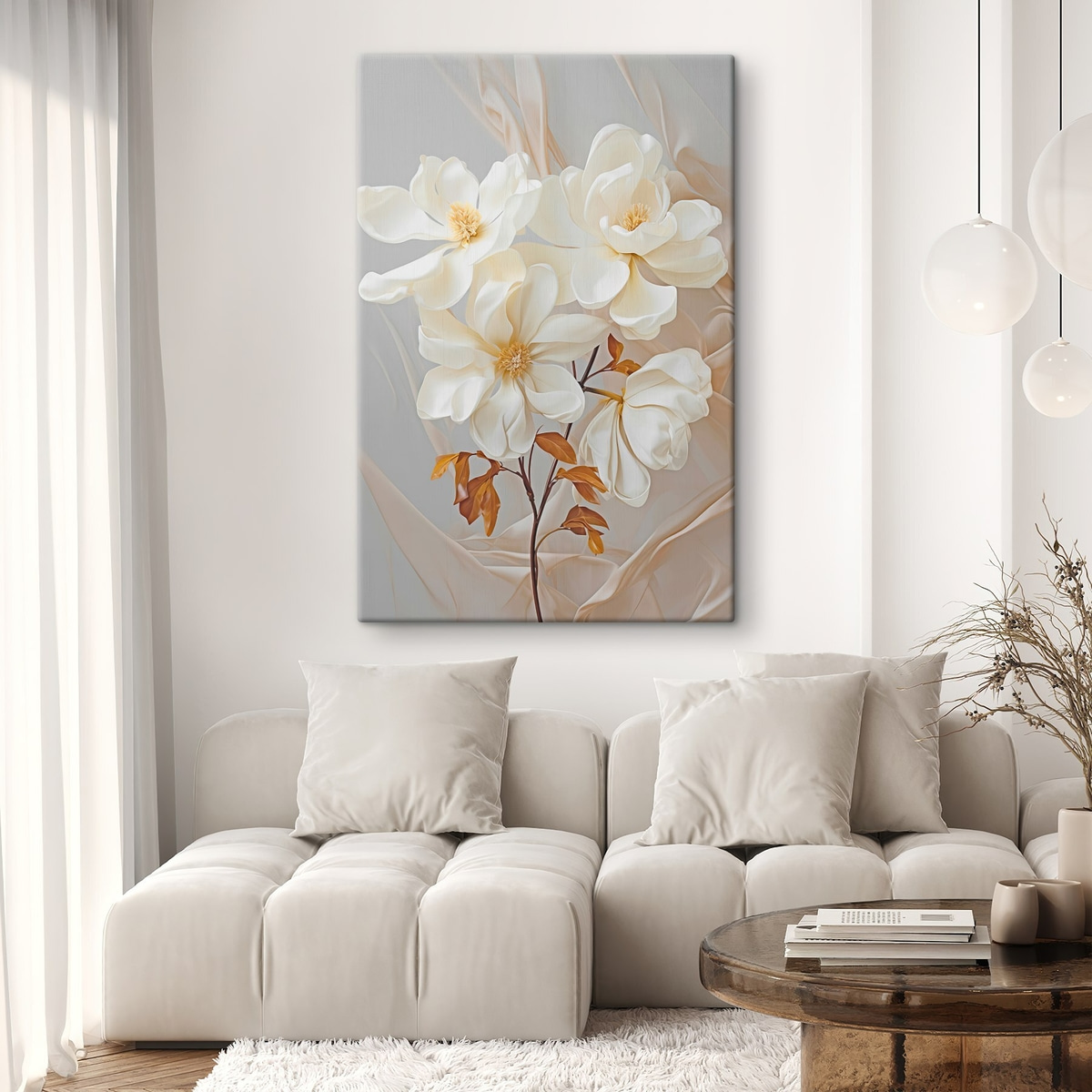 Flori abstracte delicate — interior 2