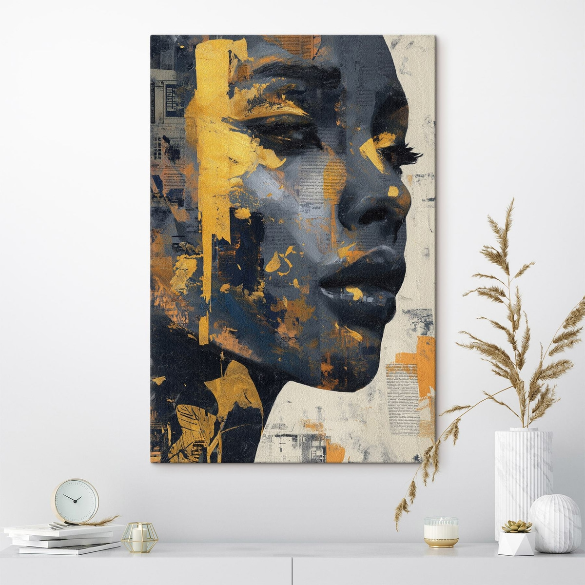 Ziare și tușe decorative — interior 2