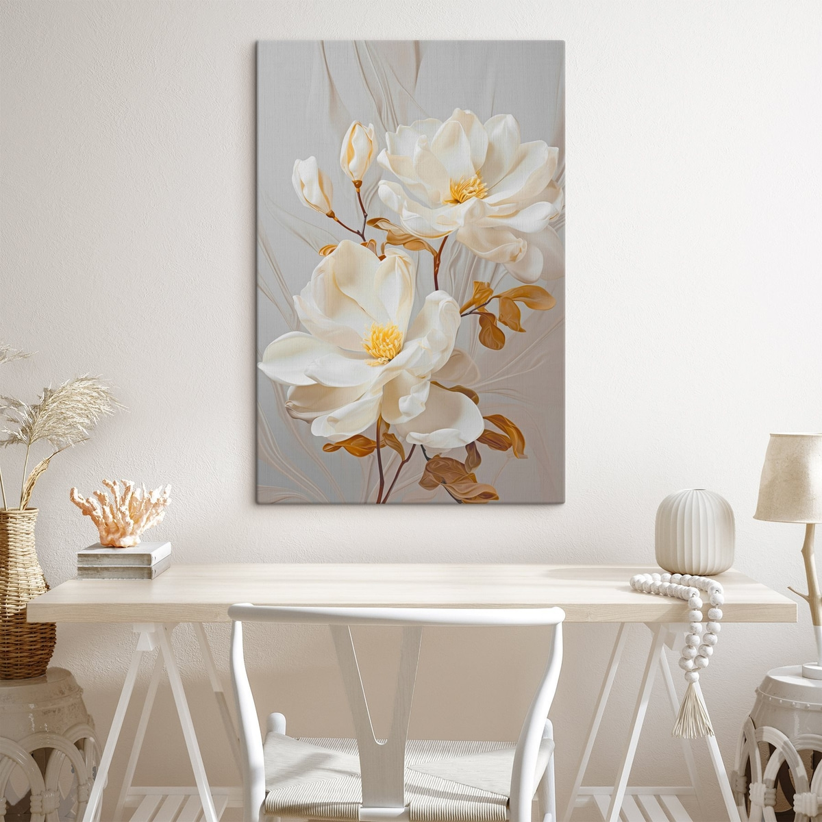 Flori abstracte delicate — interior 1