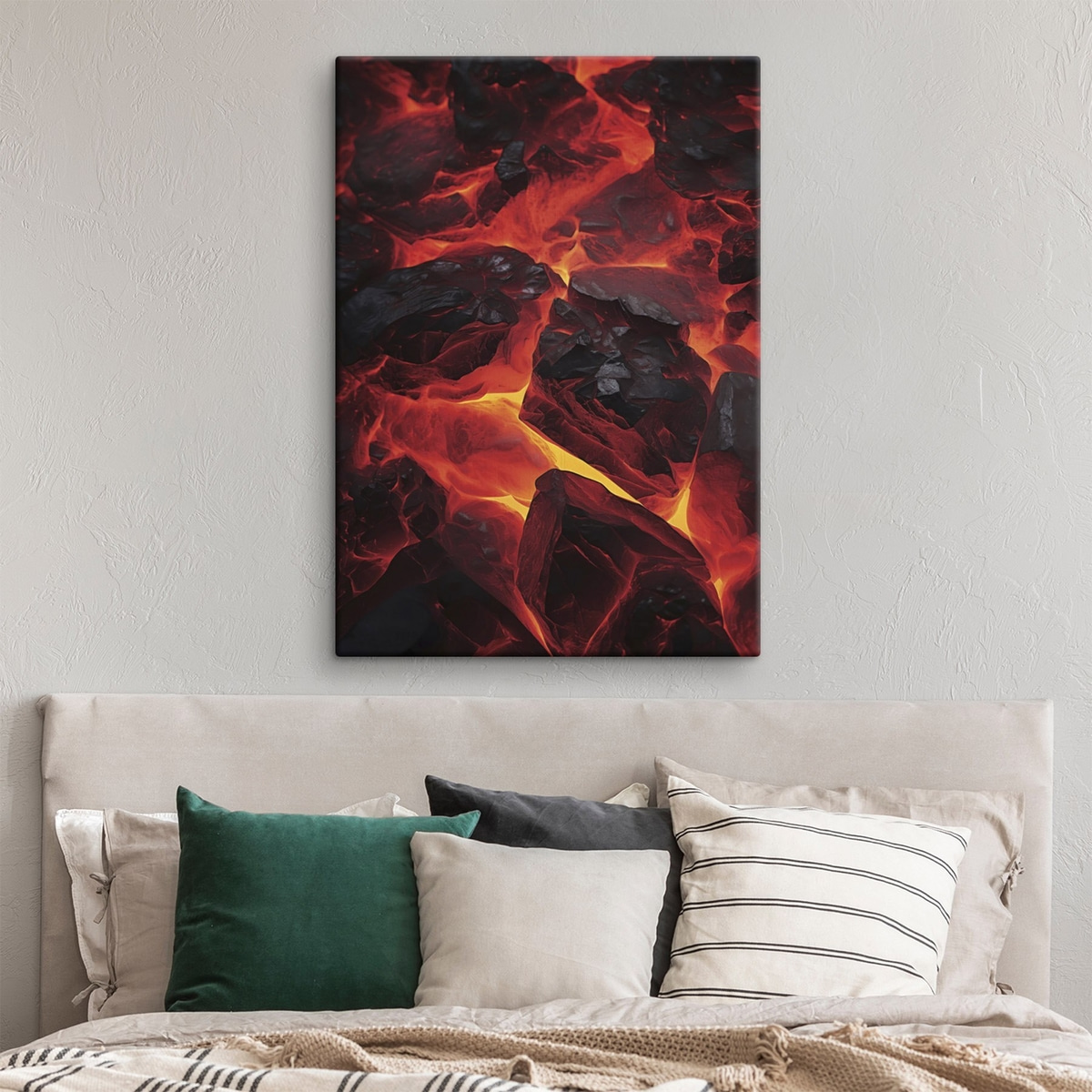 Pietre incandescente cu lavă — interior 2