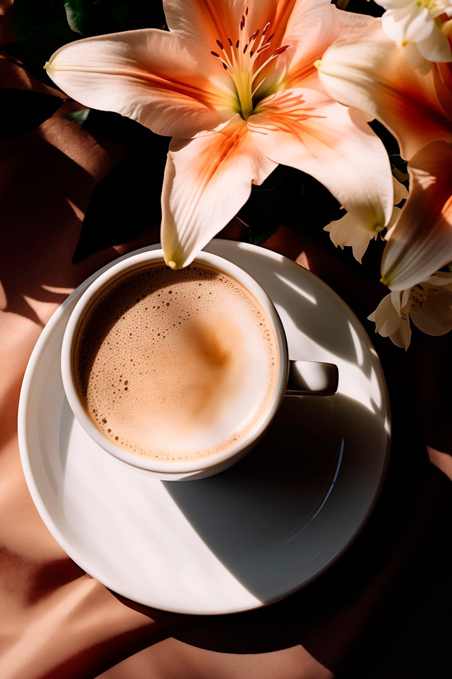Cafea cu spumă — design complet