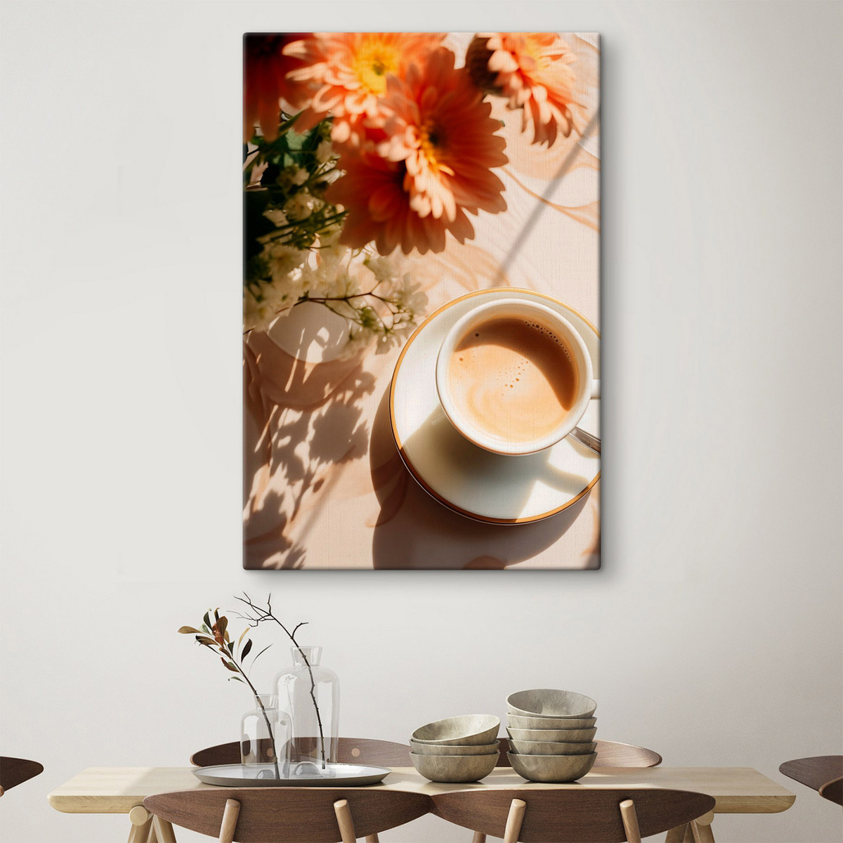 Cafea cu spumă — interior 1