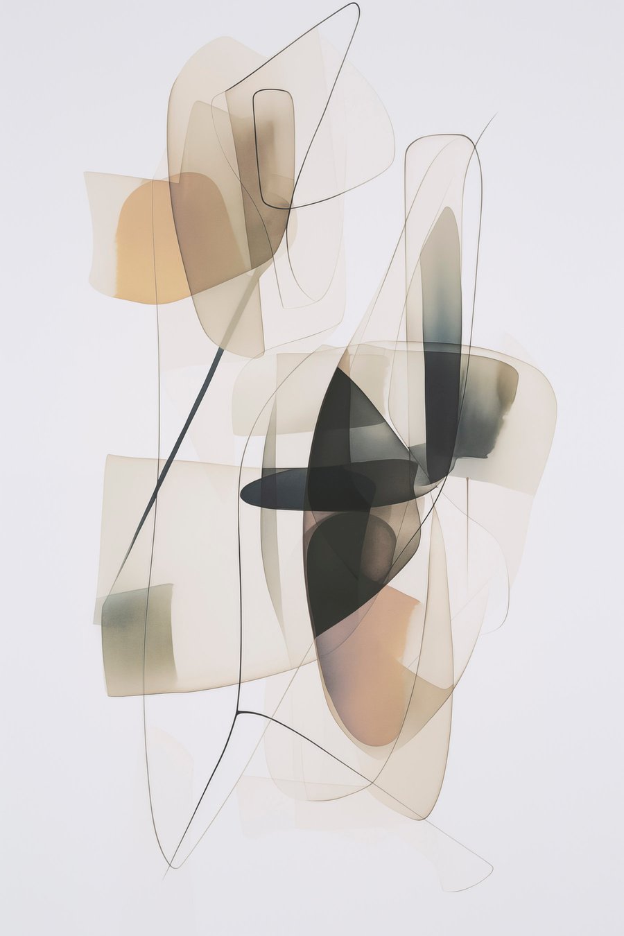 Pete abstracte — design complet