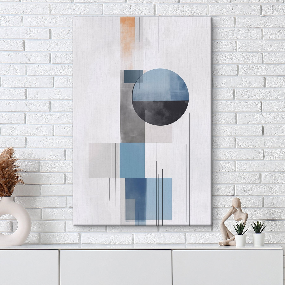 Abstracție geometrică — interior 1