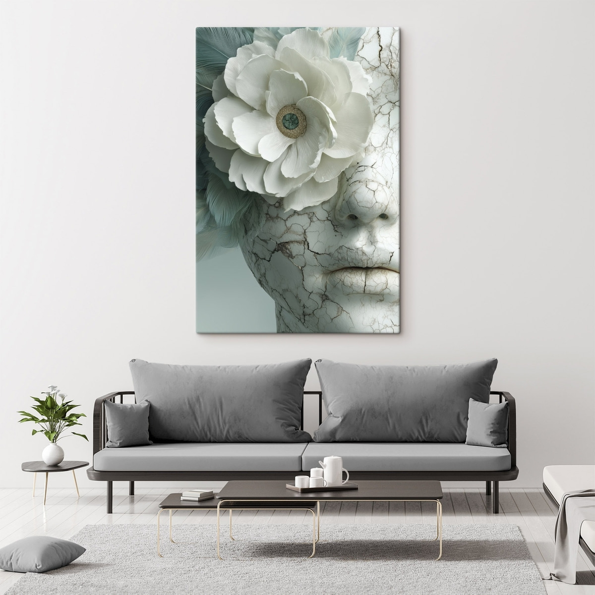 Fată cu floare — interior 2