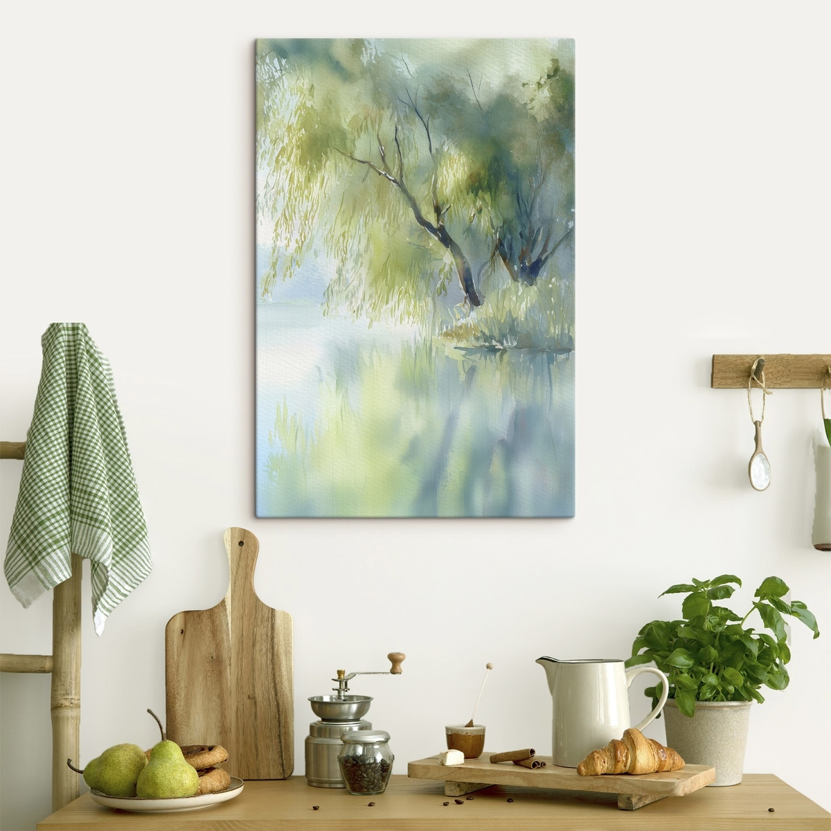 Salcie la lac — interior 2