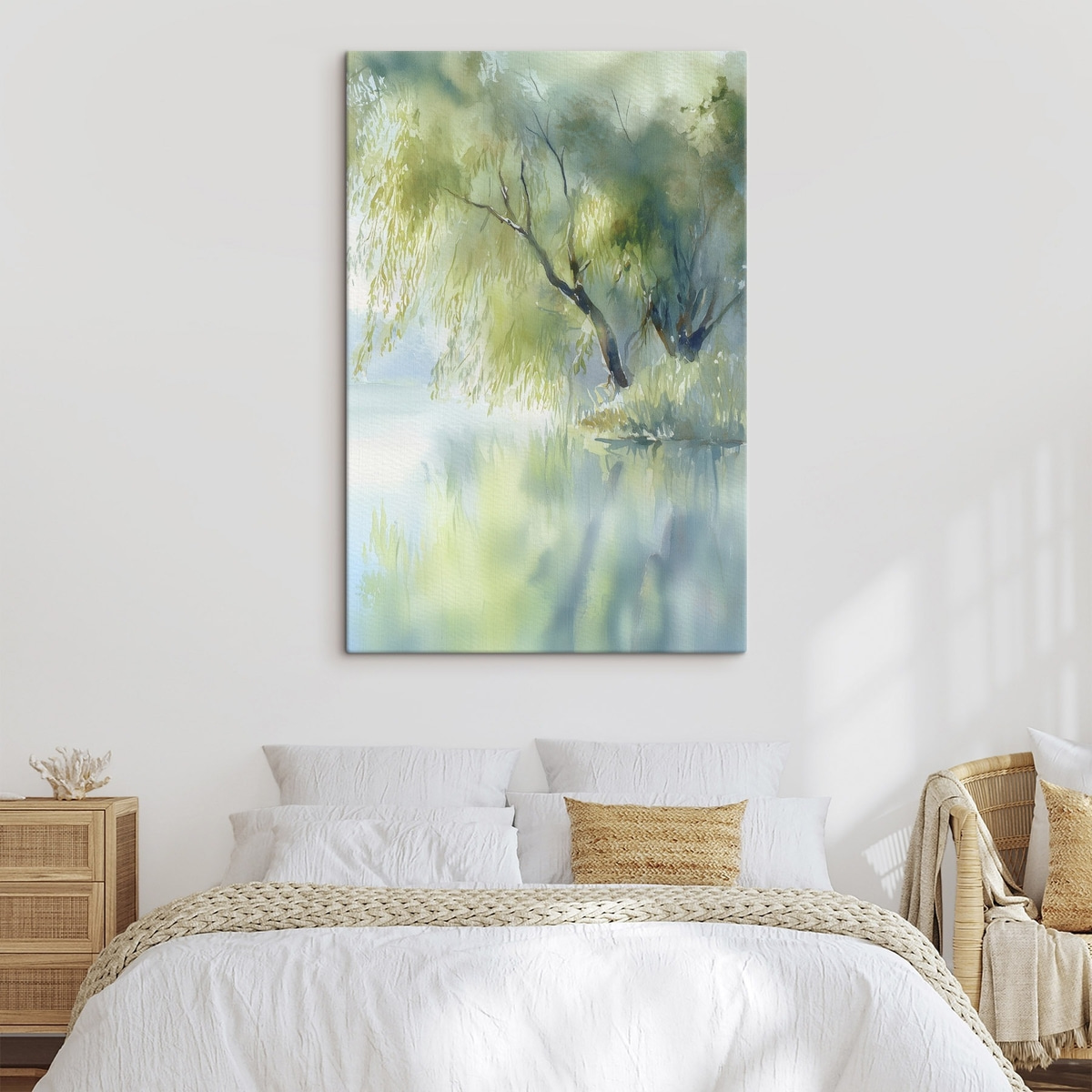 Salcie la lac — interior 1
