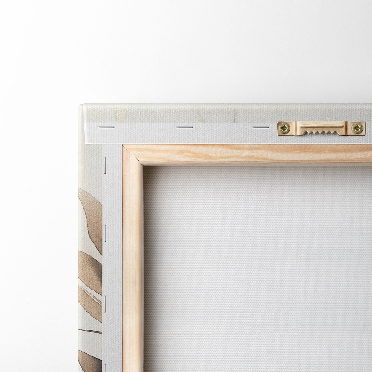 Ramuri delicate cu frunze — verso