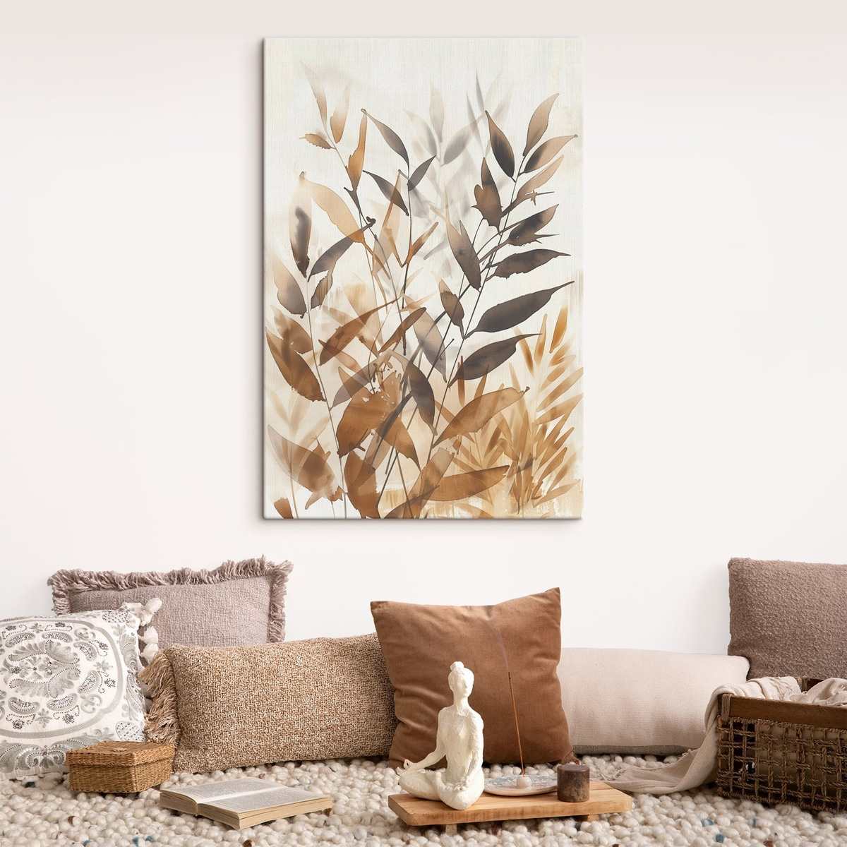 Ramuri delicate cu frunze — interior 3