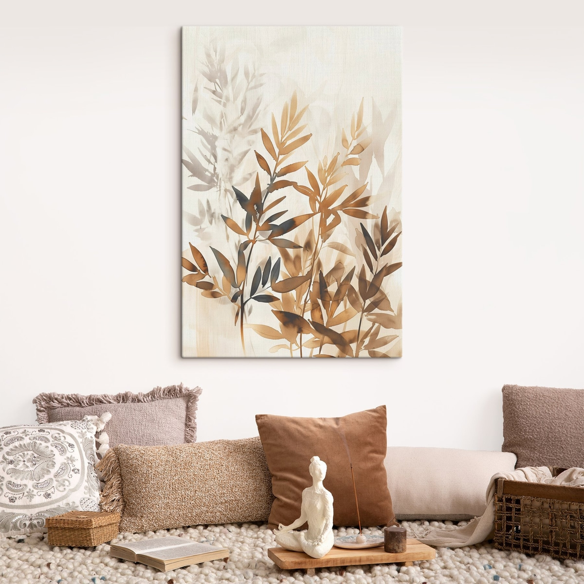 Ramuri delicate cu frunze — interior 2