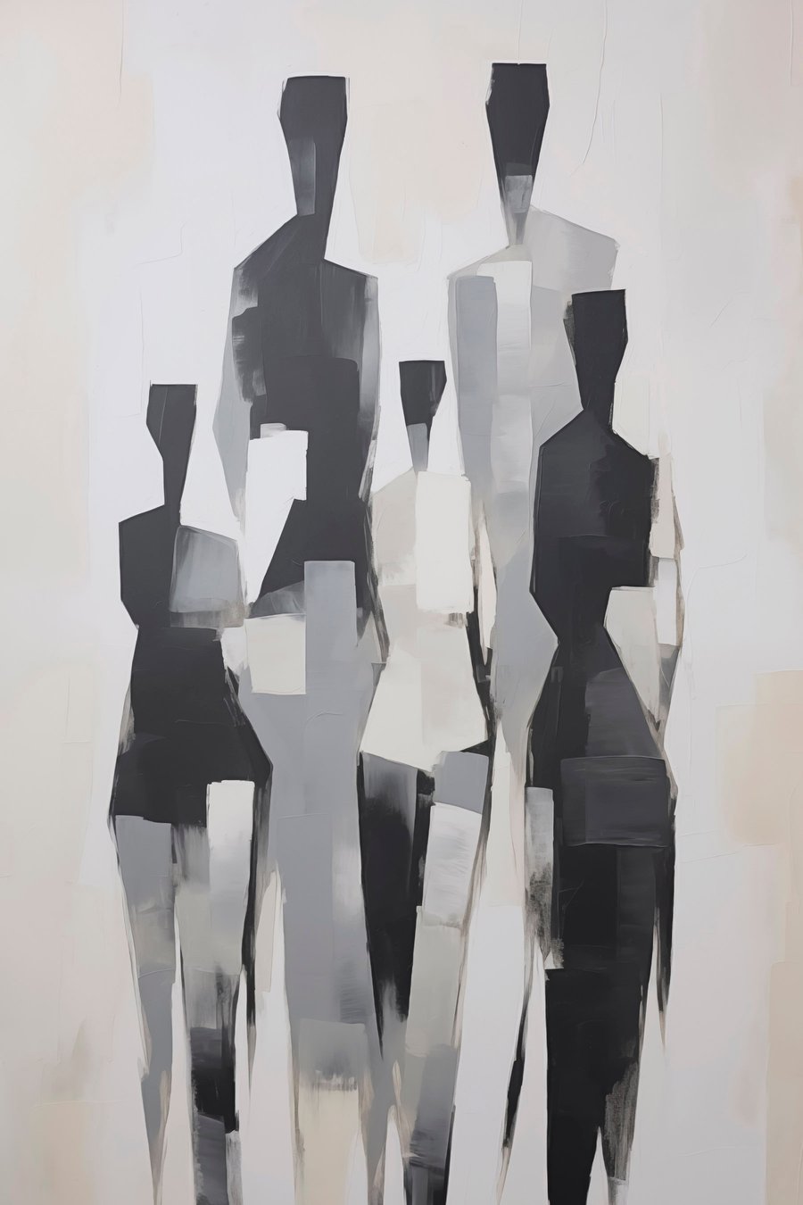 Siluete abstracte — design complet
