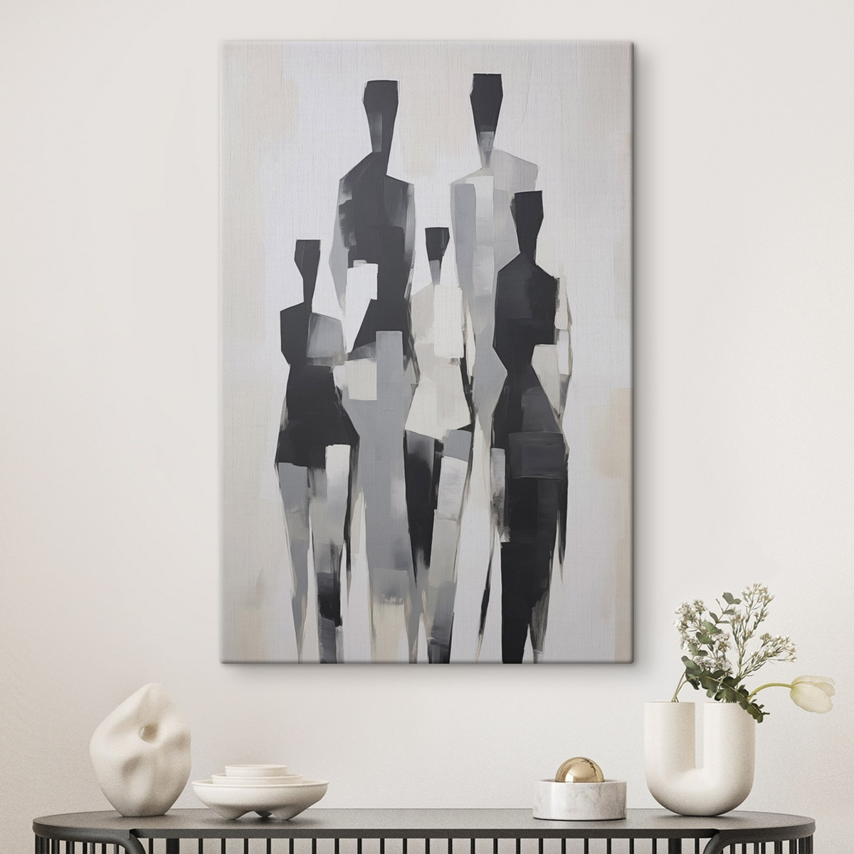 Siluete abstracte — interior 2