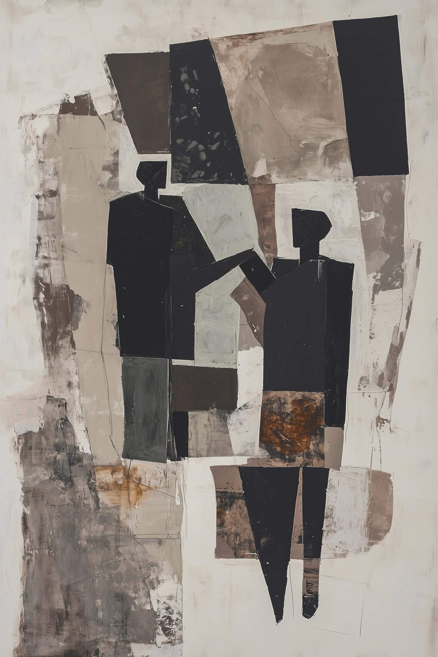 Figuri abstracte de cuplu — design complet