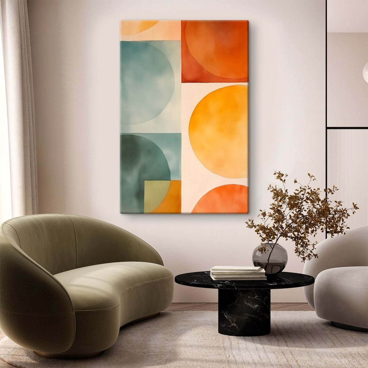 Cercuri geometrice — interior 2