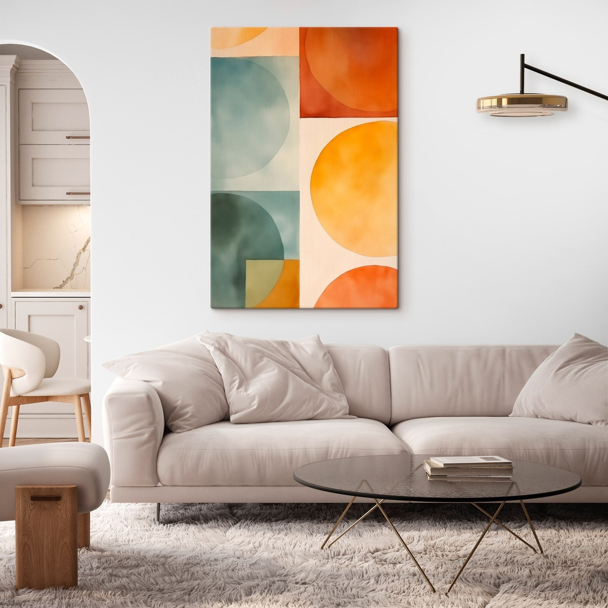 Cercuri geometrice — interior 1
