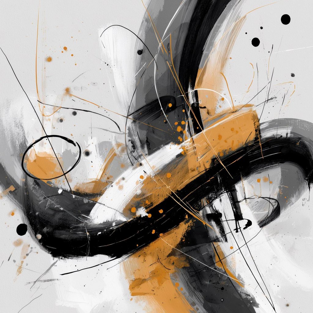 Ecou grafic abstract — design complet