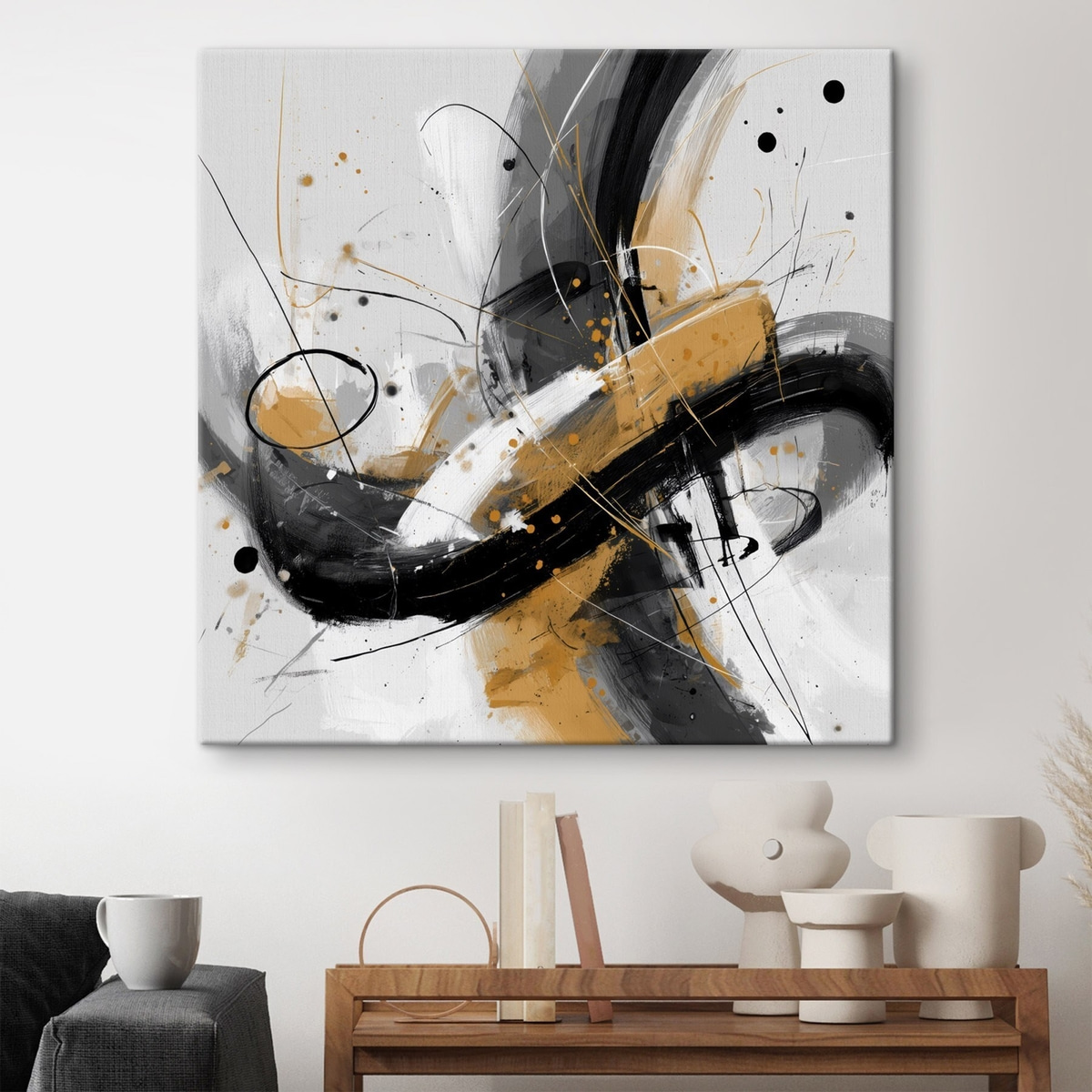 Ecou grafic abstract — interior 2