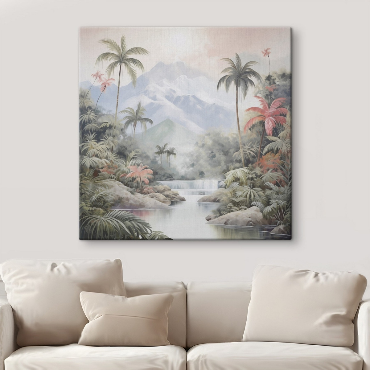 Râu prin pădure tropicală — interior 2