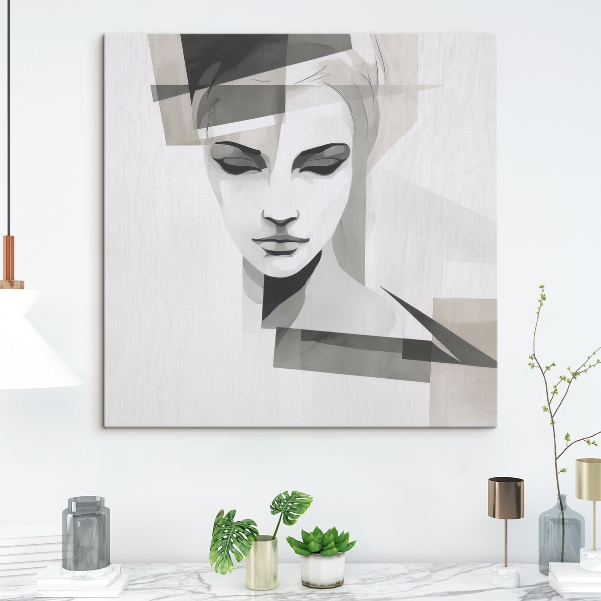 Portret abstract — interior 2