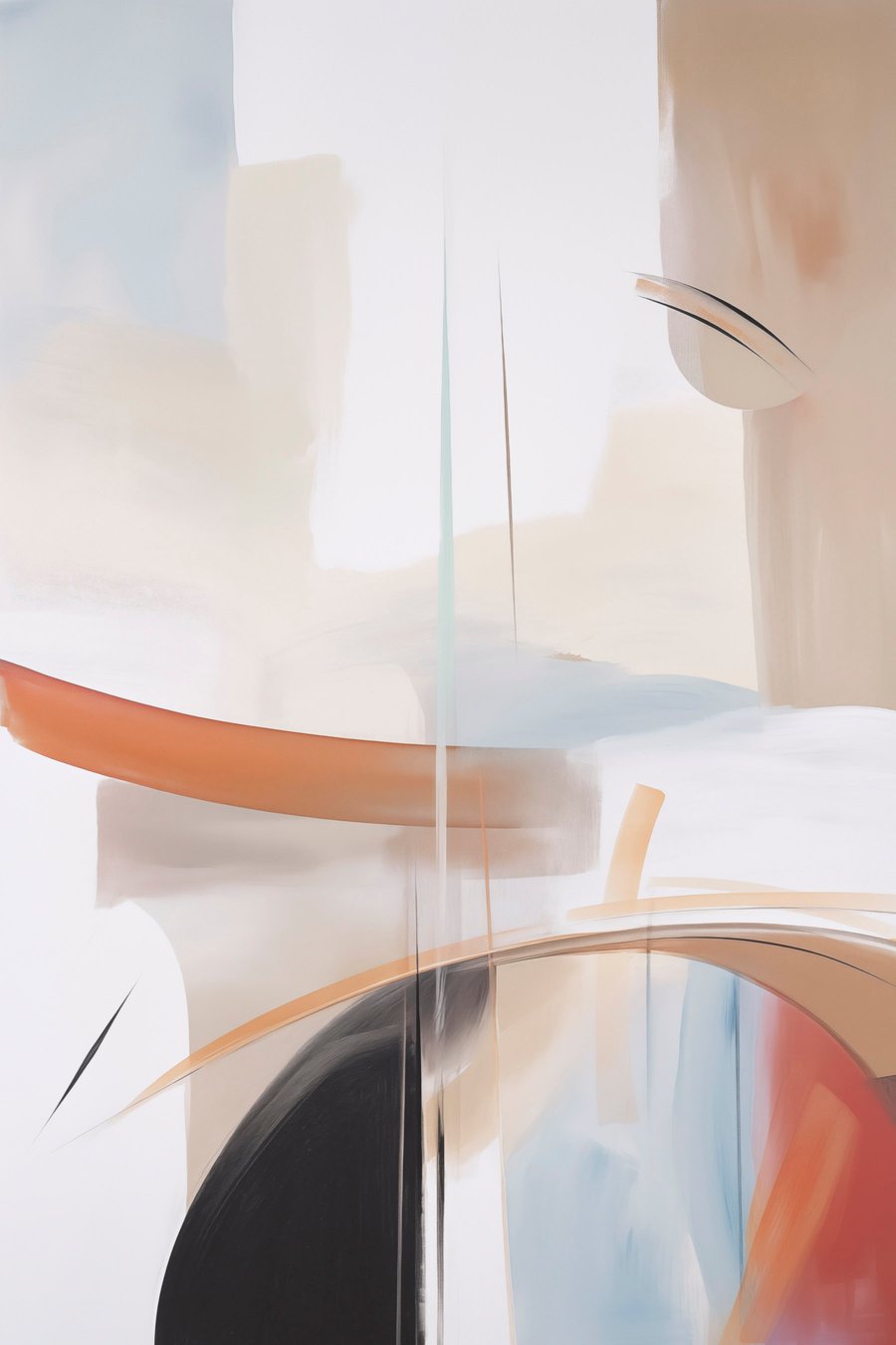 Compoziție abstractă — design complet