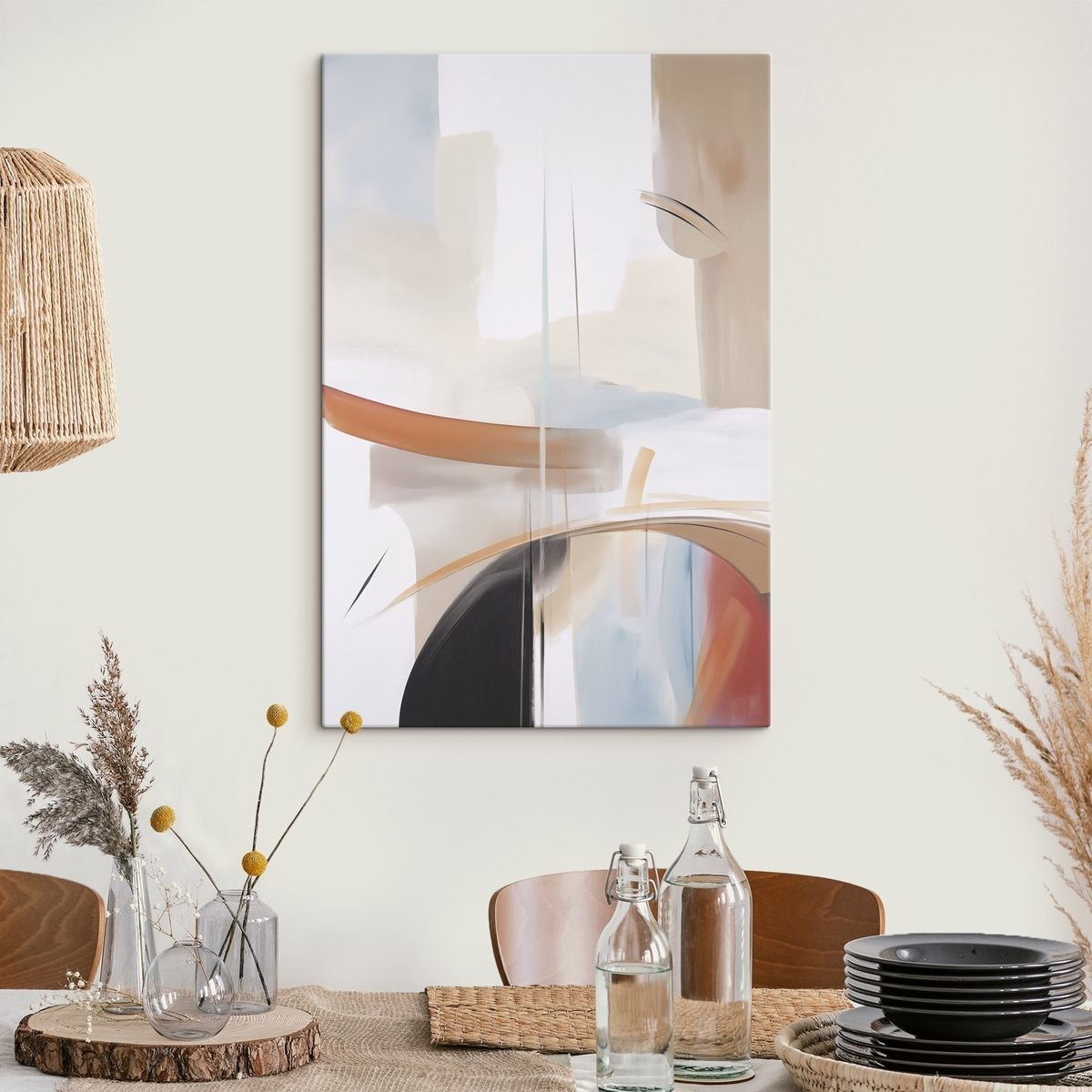 Compoziție abstractă — interior 1