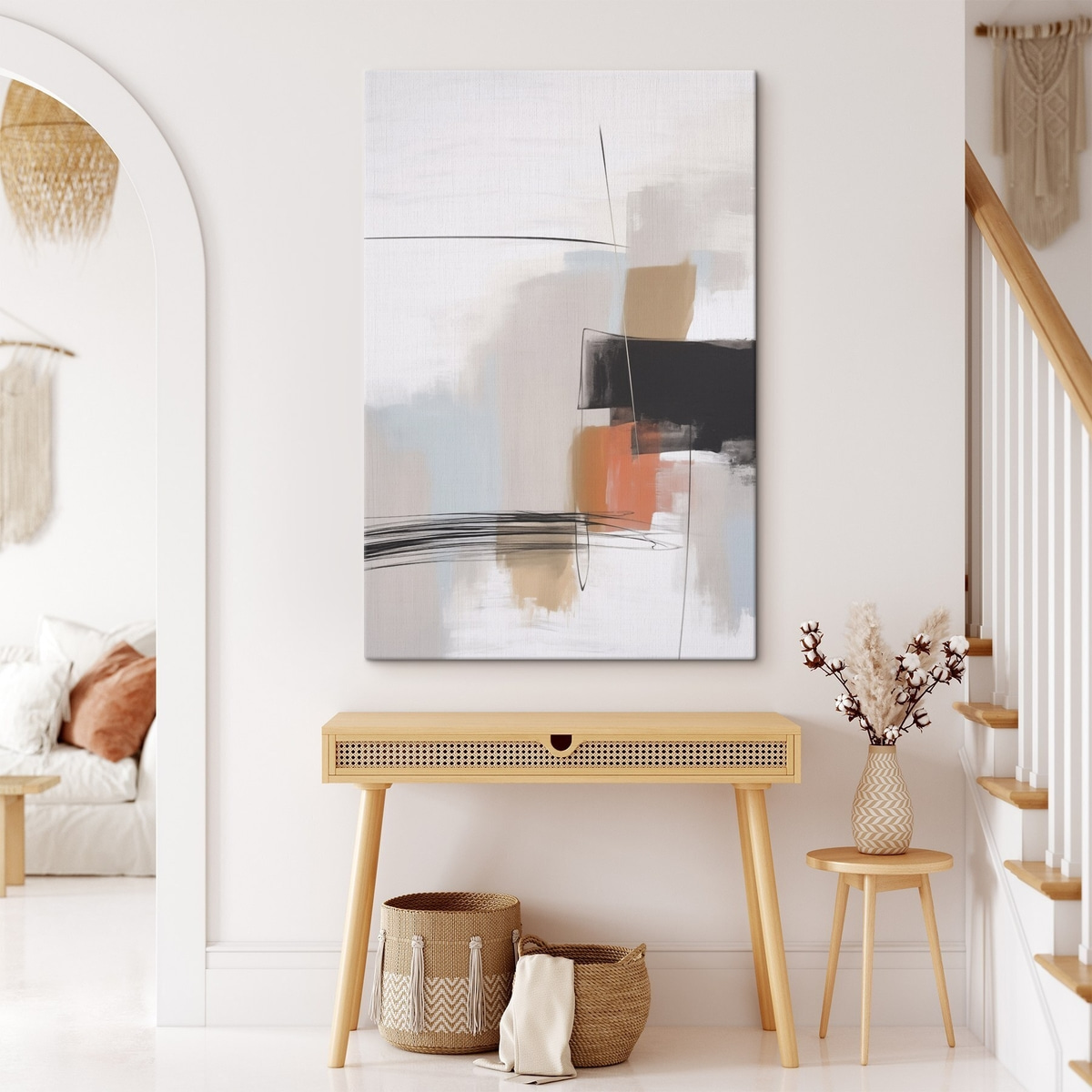 Tușe abstracte de pensulă — interior 1