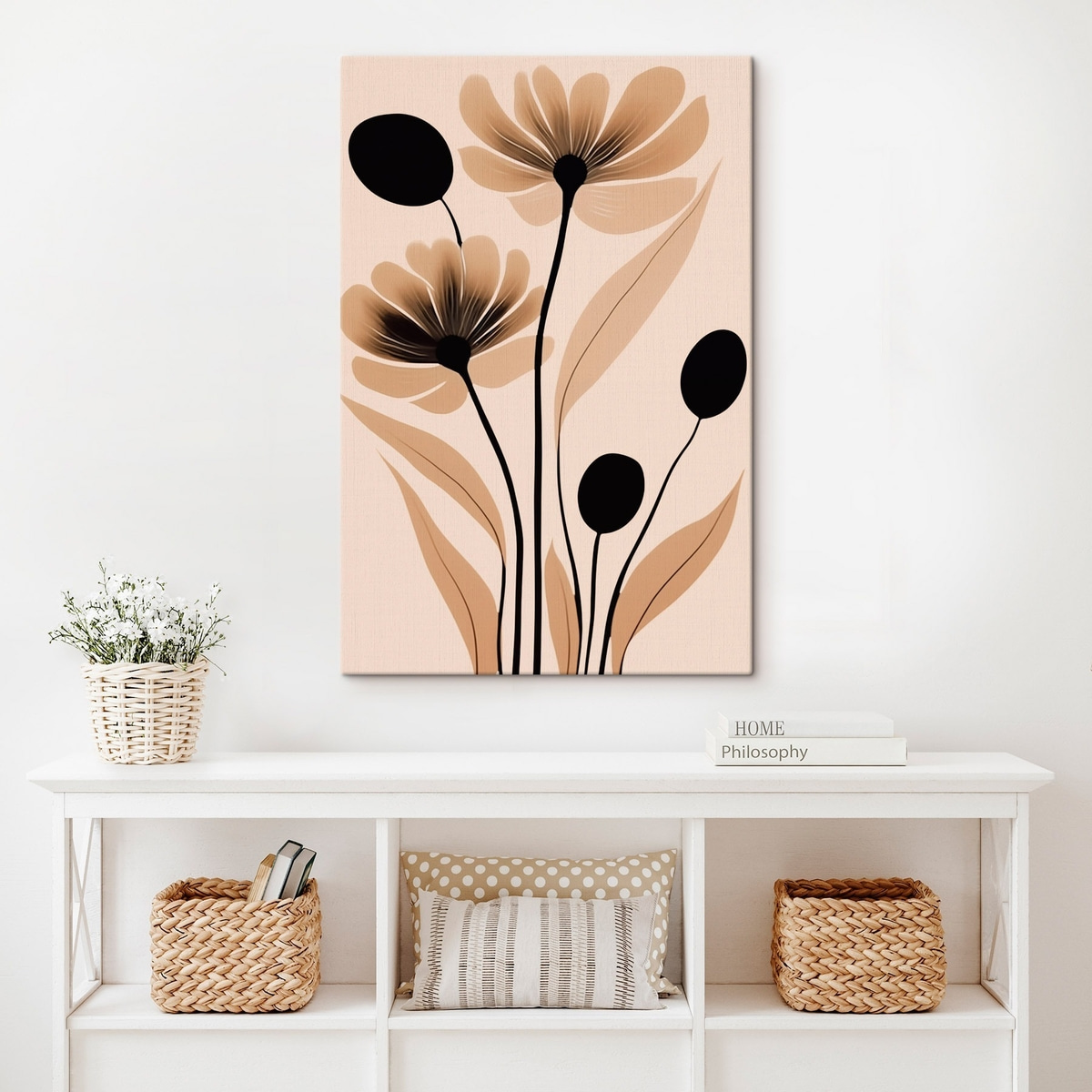 Flori abstracte — interior 2